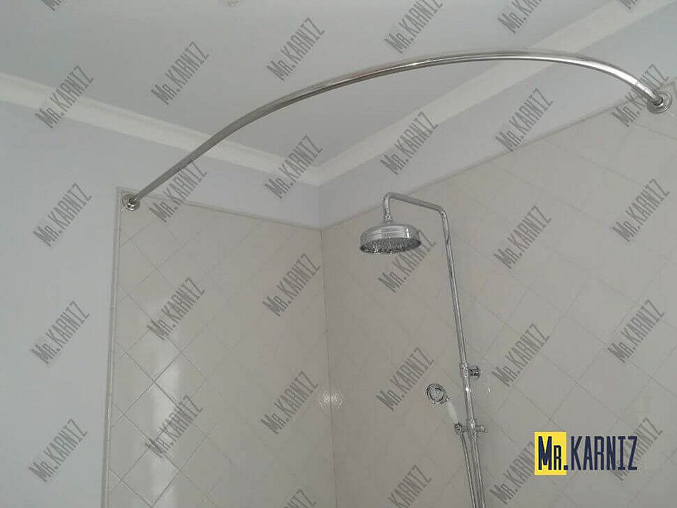 Карниз для ванны Santek Ибица 150х100 Усиленный 25 мм MrKARNIZ фото 14
