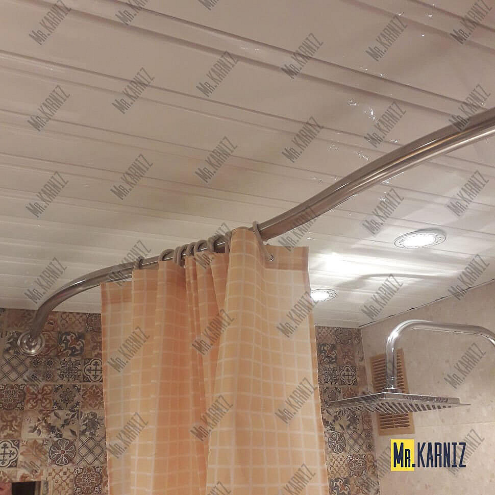Карниз для ванны 1 MarKa Gracia Угловой 160х95 Усиленный 25 мм MrKARNIZ фото 12