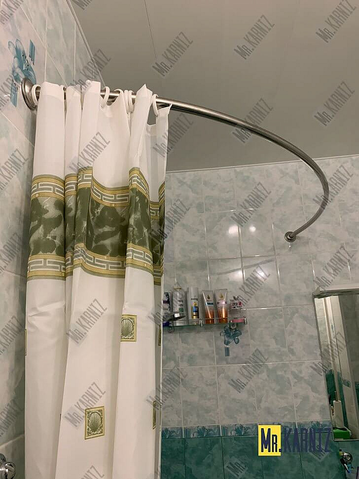 Карниз для ванны Bas Вектра 150х90 Усиленный 25 мм MrKARNIZ фото 4