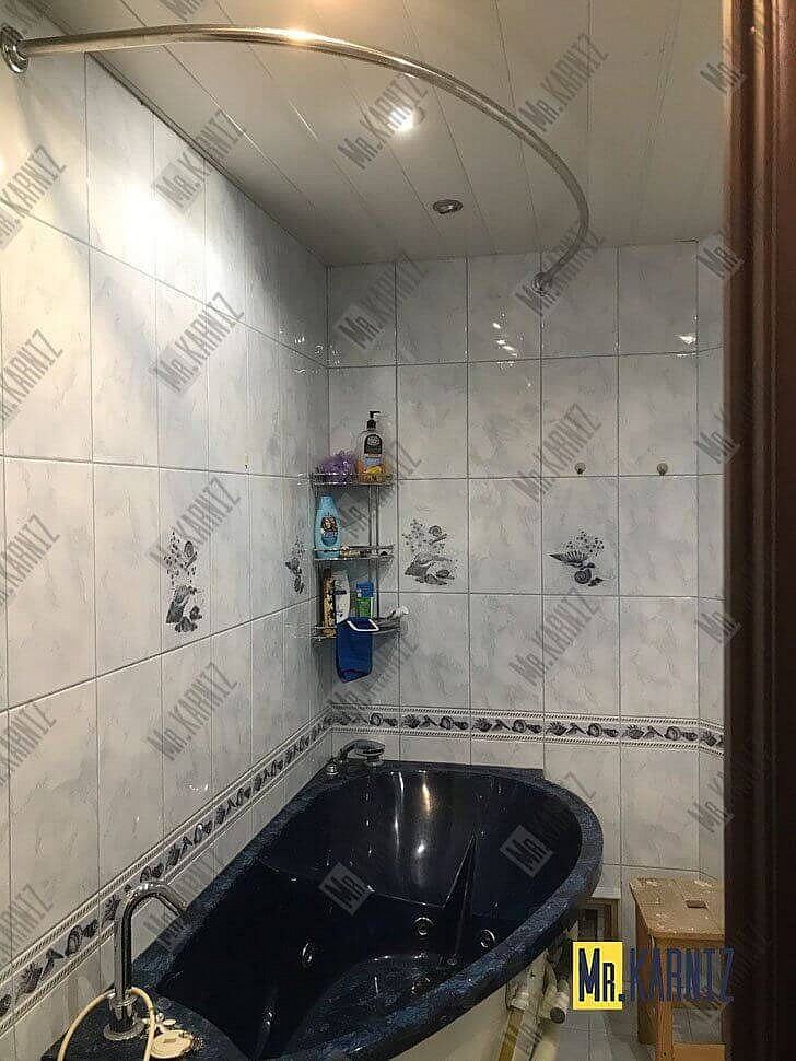 Карниз для ванны 1 MarKa Piccolo 150х75 Усиленный 25 мм MrKARNIZ фото 16