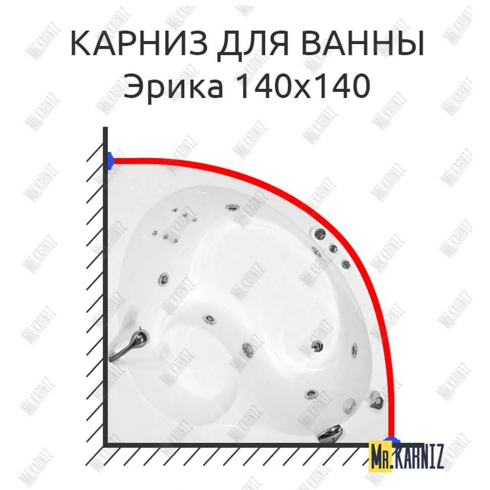 Карниз для ванны Triton Эрика 140х140 Усиленный 20 мм MrKARNIZ Карниз для ванны Triton Эрика 140х140 Усиленный 20 мм MrKARNIZ