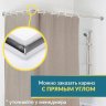 Карниз для душа П-образный 90х90 Усиленный 20 мм MrKARNIZ фото 7